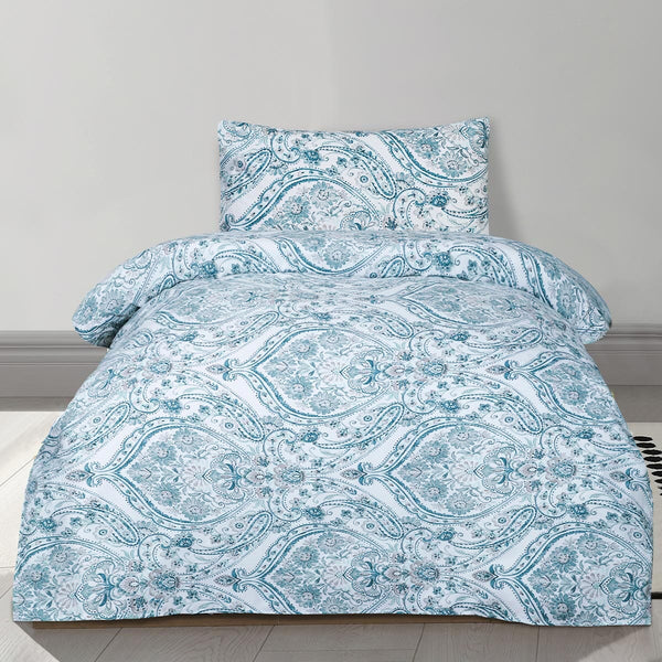 BED SHEET BLUE PAISLEY-SINGLE Home HOMBEDCLU 
