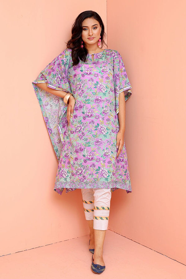Printed Lawn Stitched Shirt DR-2134 Printed KHAS STORES 