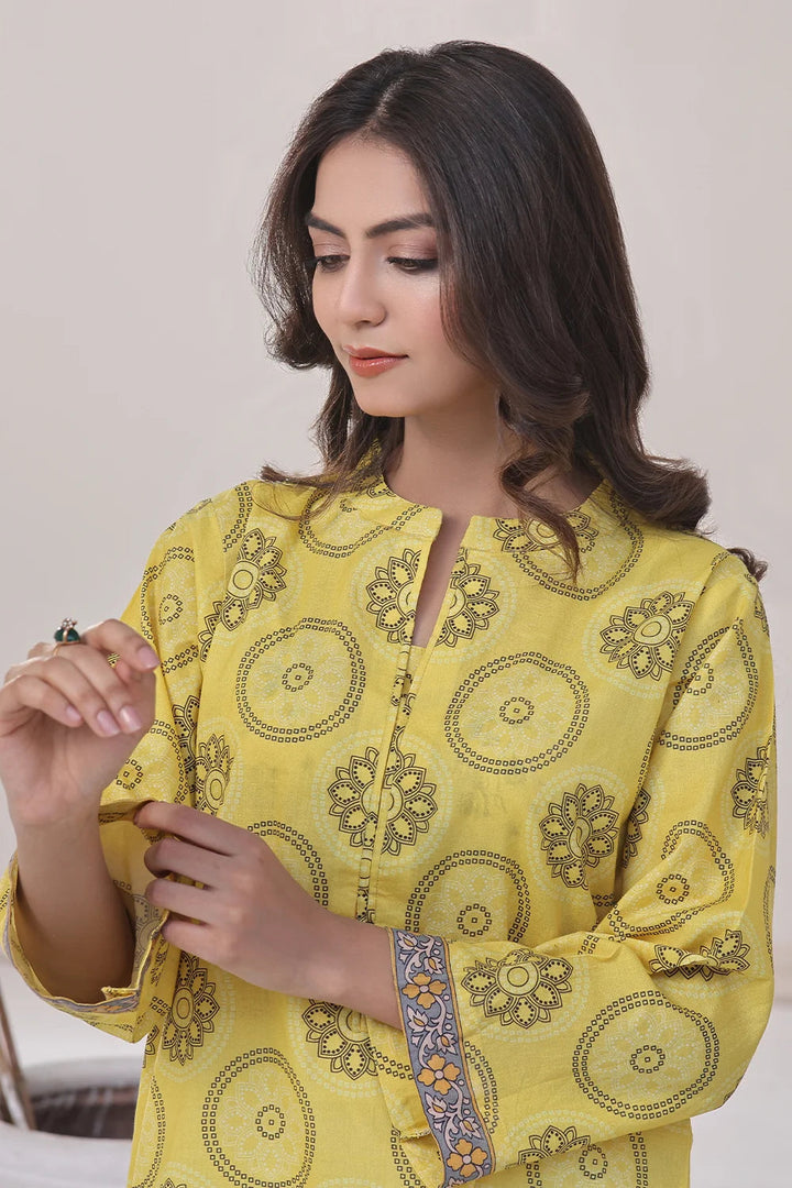 Printed Lawn Stitched Shirt DR-2543 Printed KHAS STORES 