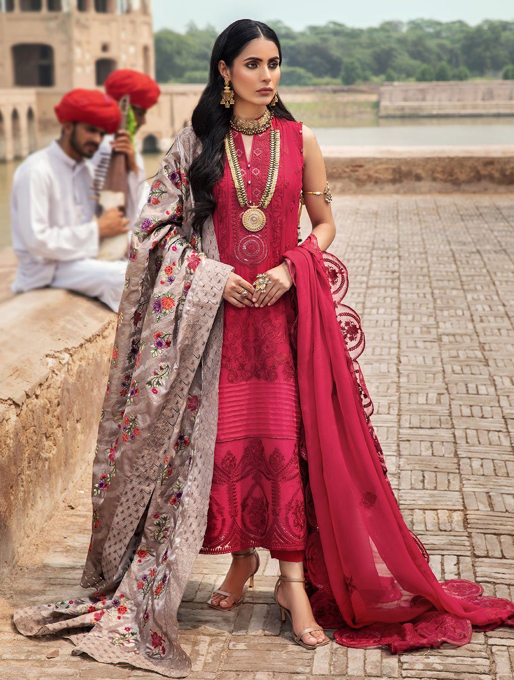Fancy sales shawl design