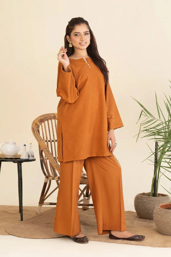 2PC Stitched Cambric Shirt and Trouser KST-25001 Printed KHAS STORES 