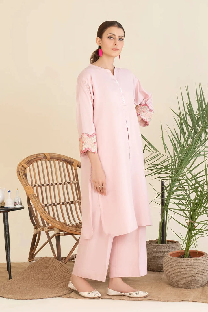 2PC Stitched Cambric Shirt and Trouser KST-25011 Printed KHAS STORES 