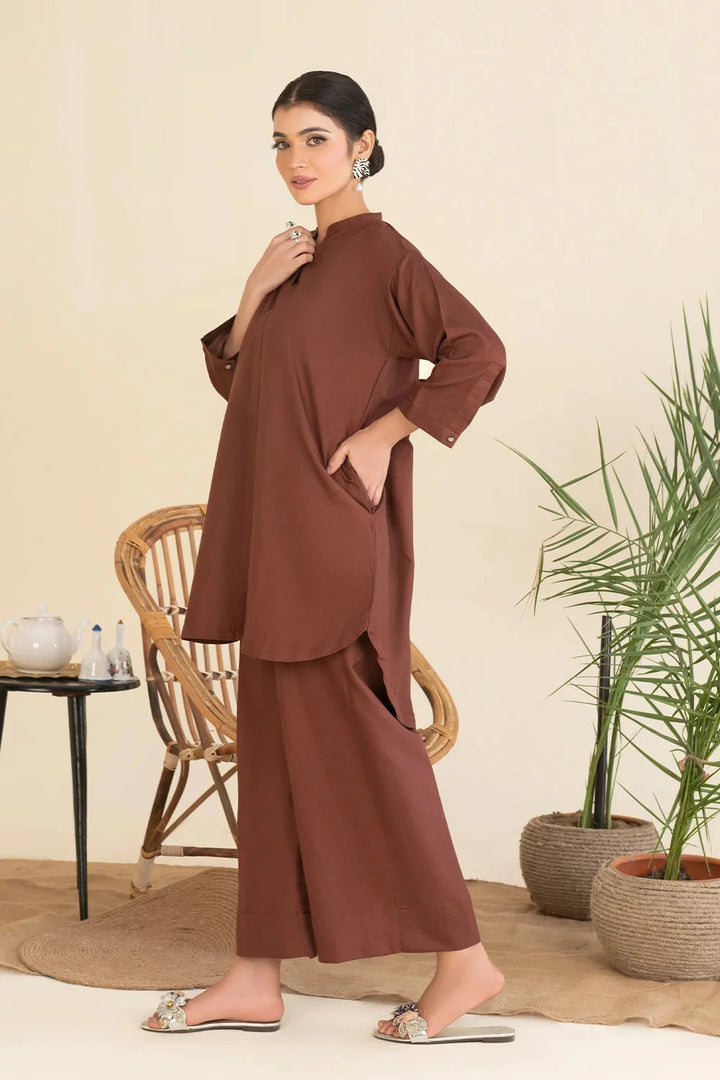 2PC Stitched Cambric Shirt and Trouser KST-25012 Printed KHAS STORES 