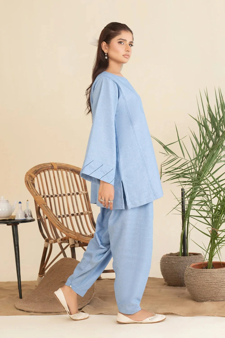 2PC Stitched Cambric Shirt and Trouser KST-25013 Printed KHAS STORES 