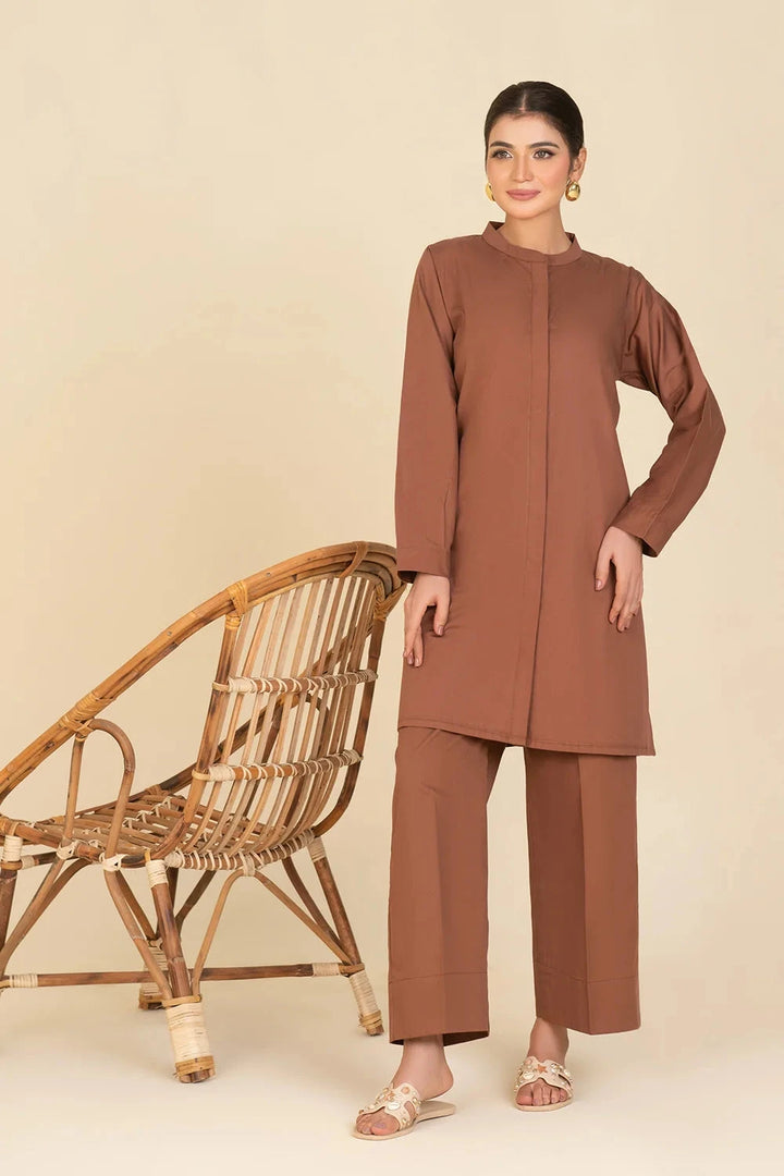 2PC Stitched Cambric Shirt and Trouser KST-25019 Printed KHAS STORES 