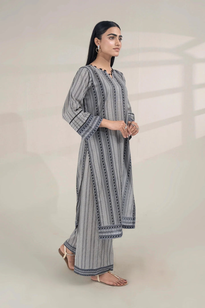 2PC Stitched Printed Lawn Shirt and Trouser RKTW-3350 Printed KHAS STORES 