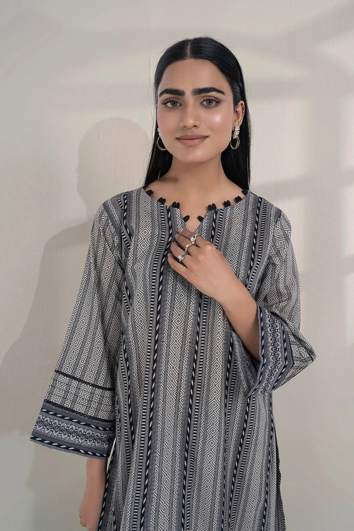 2PC Stitched Printed Lawn Shirt and Trouser RKTW-3350 Printed KHAS STORES 