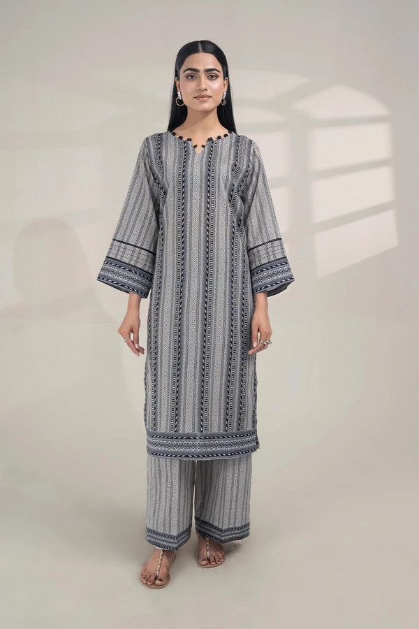 2PC Stitched Printed Lawn Shirt and Trouser RKTW-3350 Printed KHAS STORES 