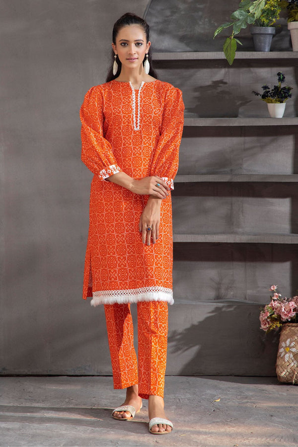 2PC Unstitched Khaddar Suit RKT-2320 KHAS STORES 