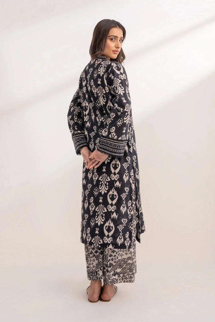 2PC Unstitched Printed Lawn Shirt and Trouser KST-3236 Printed KHAS STORES 