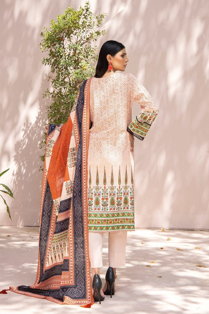 3 Pcs unstitched Khaddar SUIT KKH-2204 KHAS STORES 