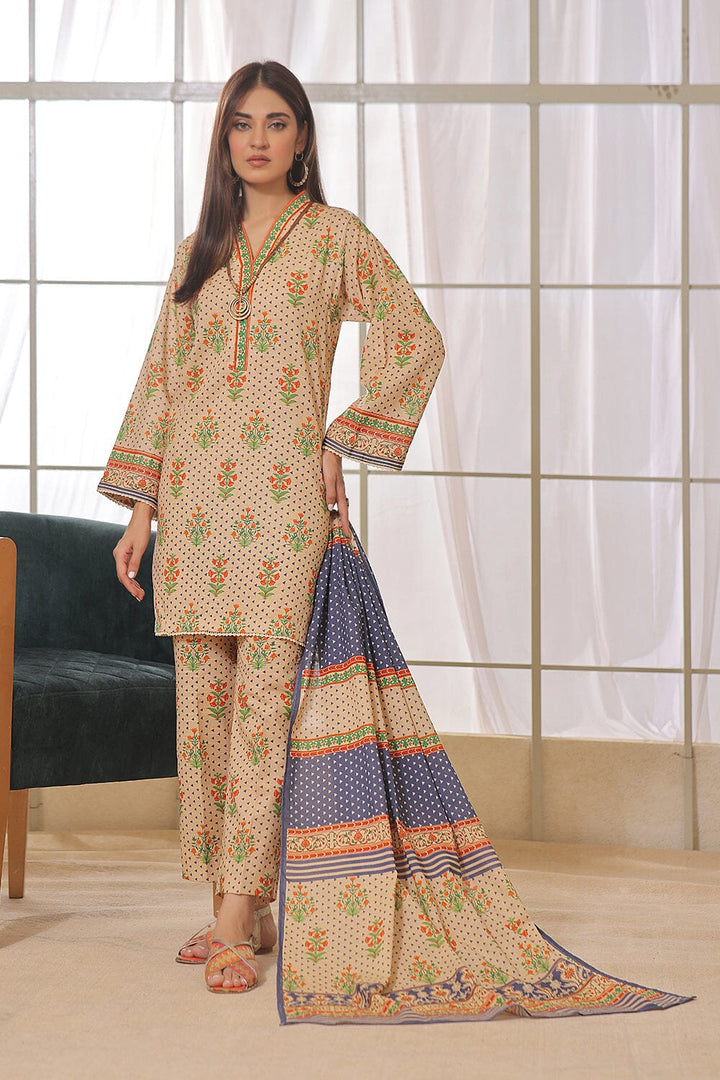 3 Pcs unstitched Khaddar Suit KKH-2351 KHAS STORES 
