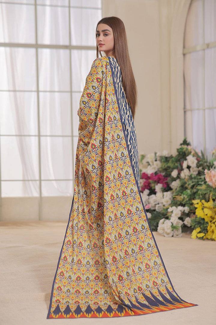 3 Pcs unstitched Khaddar Suit KKH-2353 KHAS STORES 