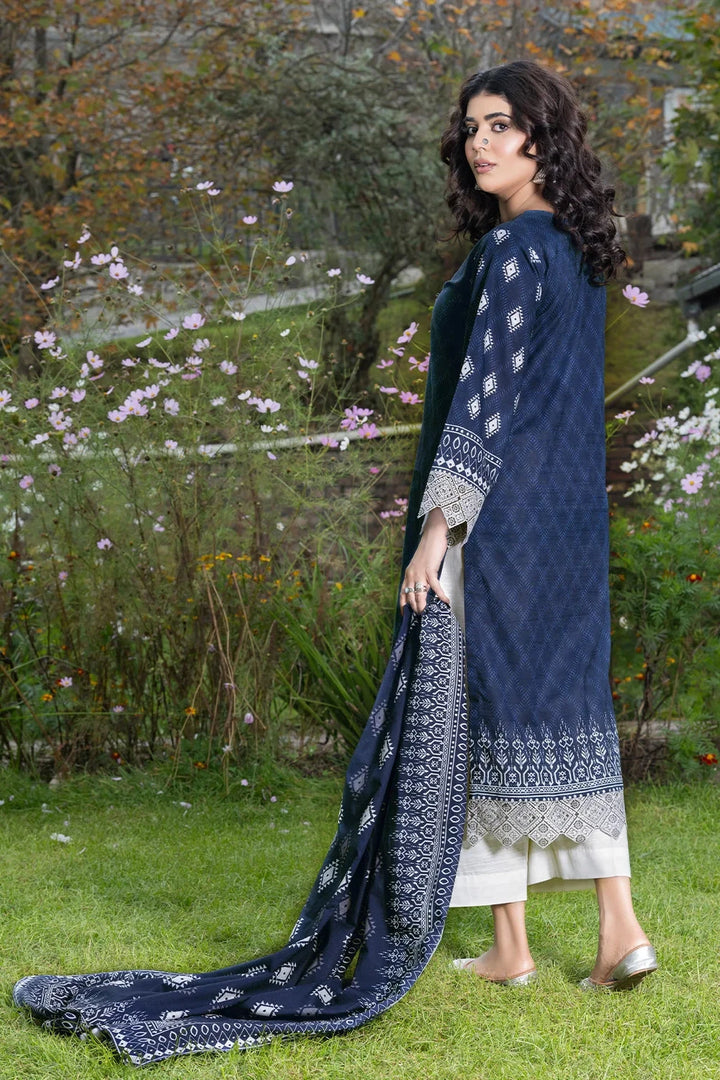 3PC Embroidered Unstitched Khaddar Suit KKHE-3579 Embroidered KHAS STORES 