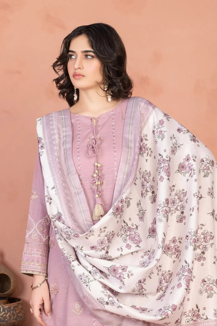 3PC Embroidered Unstitched Khaddar Suit KKHE-3636 Embroidered KHAS STORES 