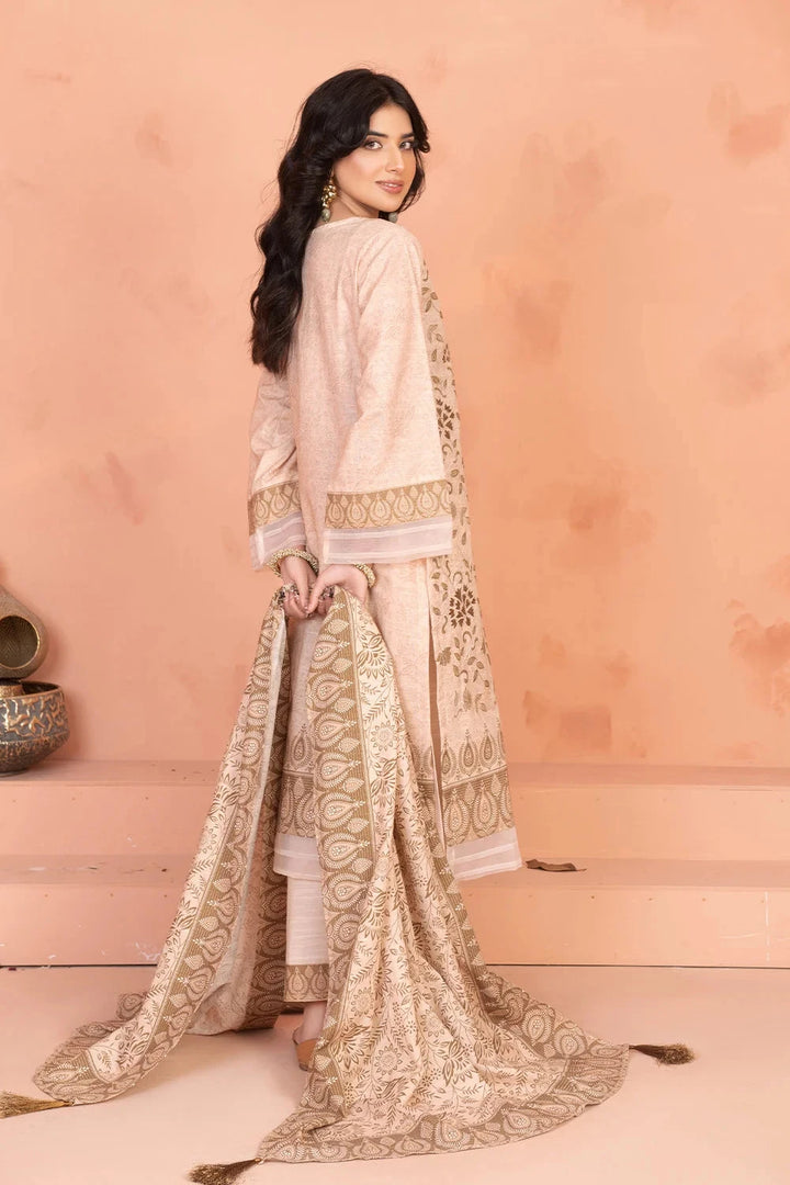 3PC Embroidered Unstitched Khaddar Suit KKHE-3679 Embroidered KHAS STORES 