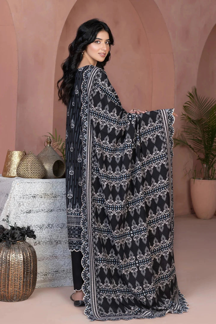 3PC Embroidered Unstitched Khaddar Suit KKHE-3681 Embroidered KHAS STORES 