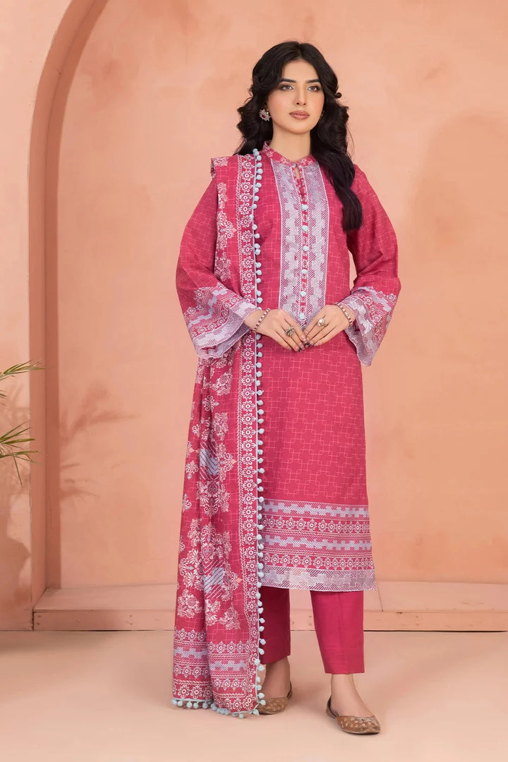 3PC Embroidered Unstitched Khaddar Suit KKHE-3682 Embroidered KHAS STORES 