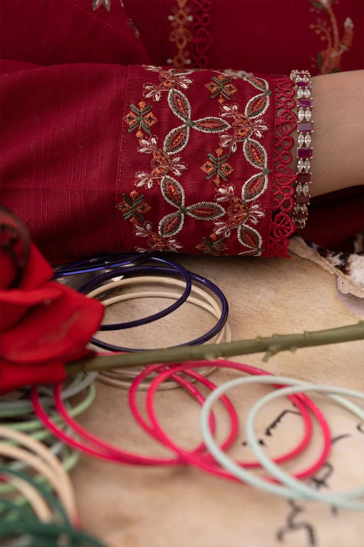 3PC Embroidered Unstitched Khaddar Suit KKHE-3695 Embroidered KHAS STORES 