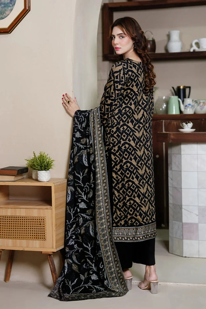 3PC Embroidered Unstitched Kotail Linen Suit KKTE-3608 Embroidered KHAS STORES 