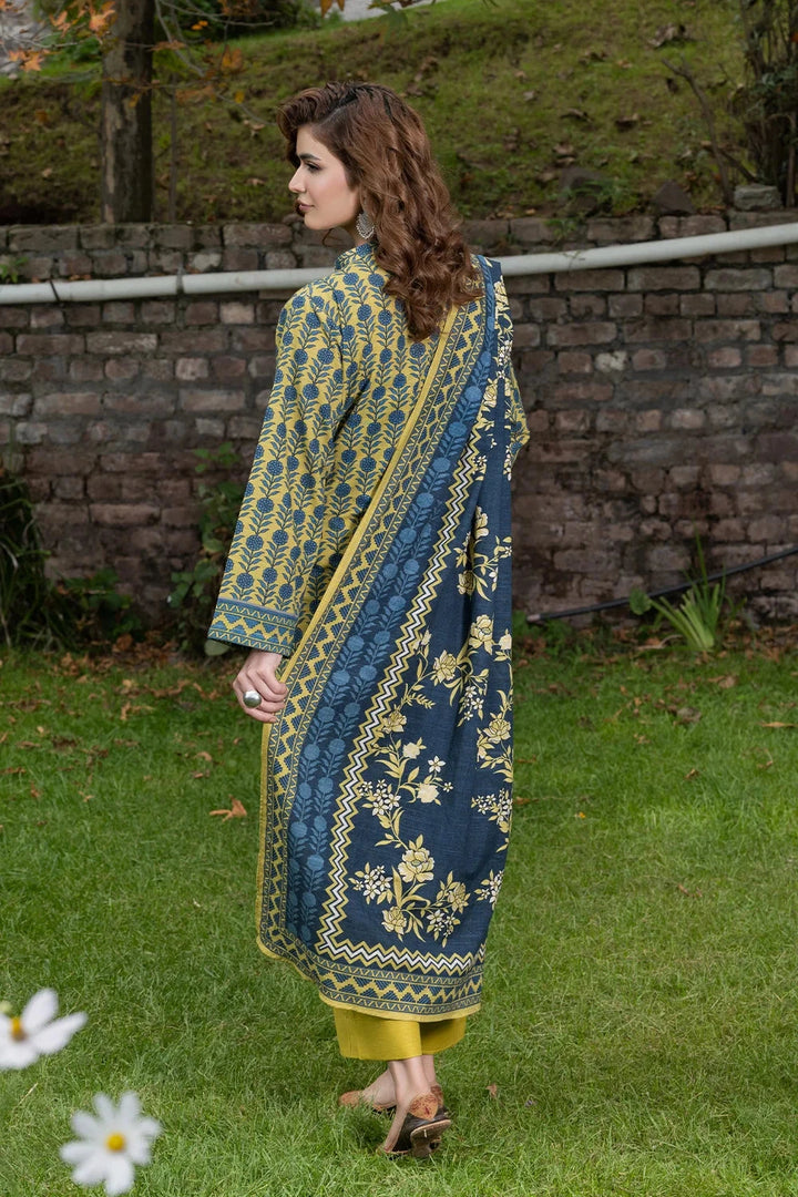 3PC Printed Unstitched Khaddar Suit KKH-3659 Printed KHAS STORES 