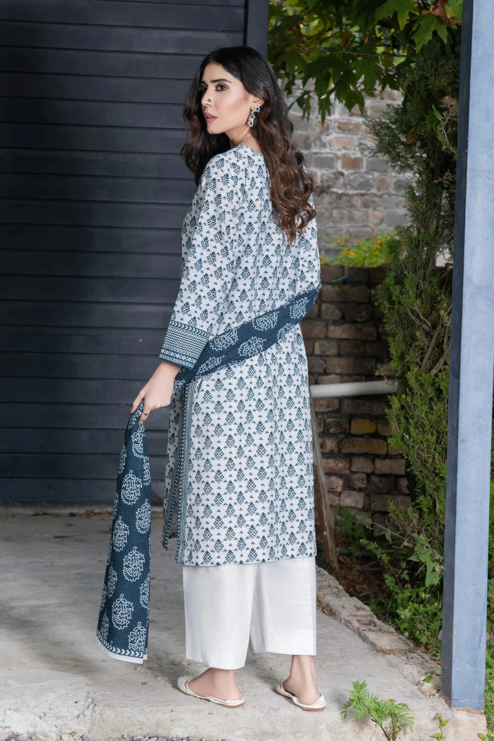 3PC Printed Unstitched Khaddar Suit KKH-3660 Printed KHAS STORES 