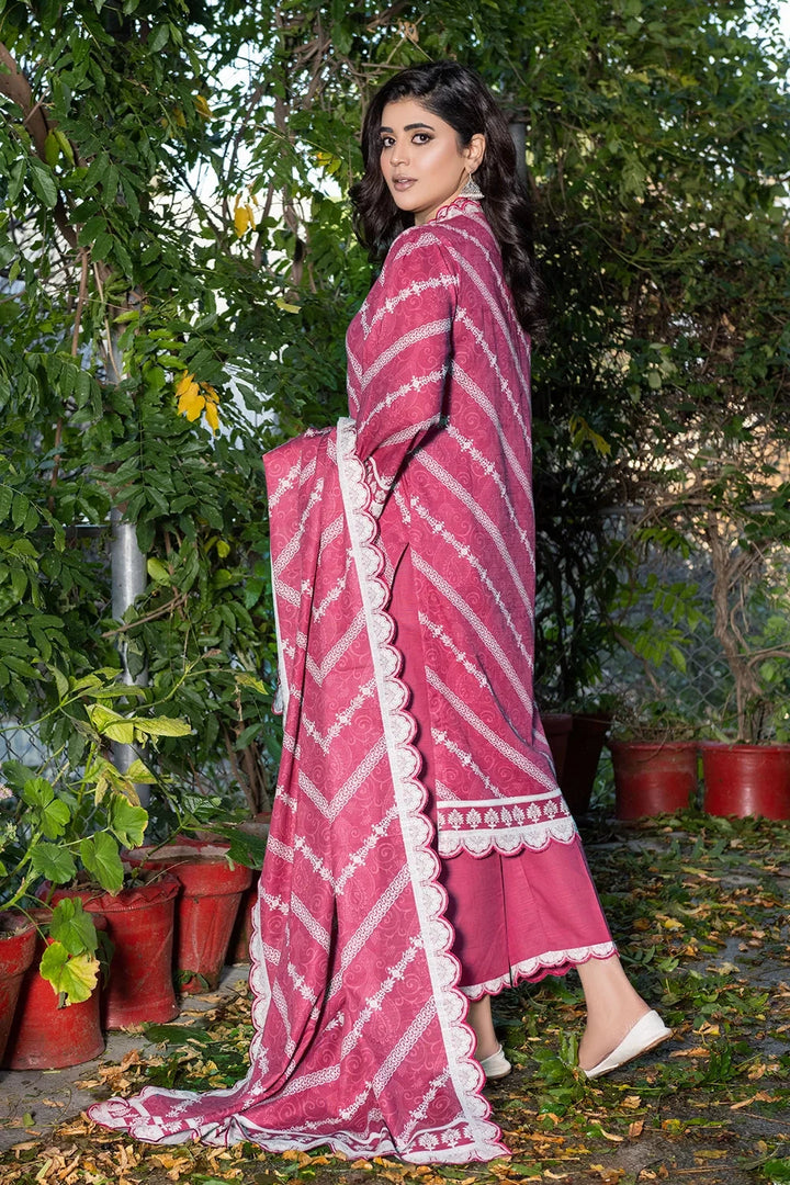 3PC Printed Unstitched Khaddar Suit KKH-3673 Printed KHAS STORES 