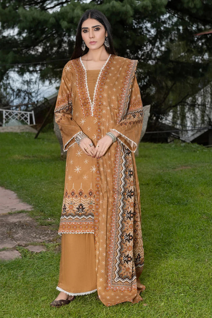 3PC Printed Unstitched Kotail Linen Suit KKT-3692 Printed KHAS STORES 