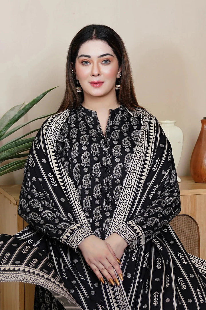 3PC Printed Unstitched Kotail Suit KKT-3639 Printed KHAS STORES 
