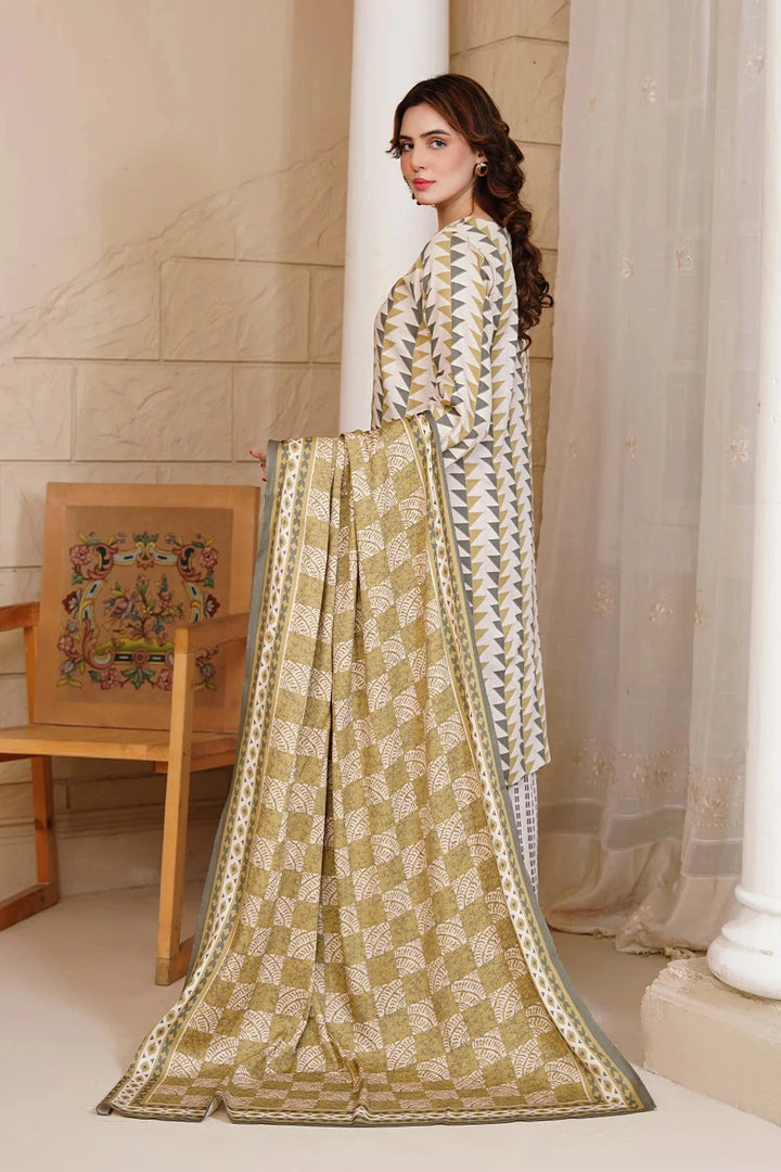 3PC Printed Unstitched Kotail Suit KKT-3641 Printed KHAS STORES 