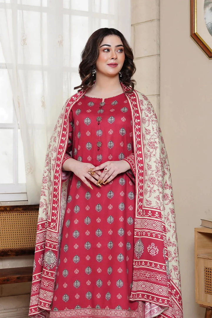 3PC Printed Unstitched Kotail Suit KKT-3688 Printed KHAS STORES 