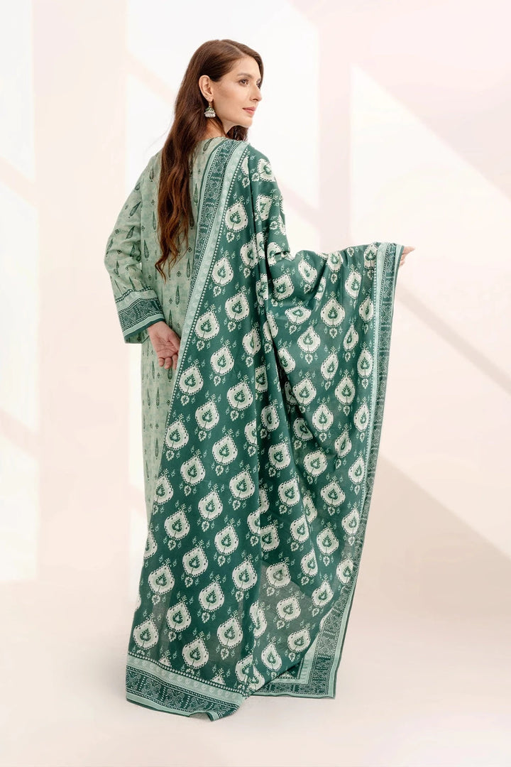 3PC Printed Unstitched Lawn Suit KLA-3259 Printed KHAS STORES 