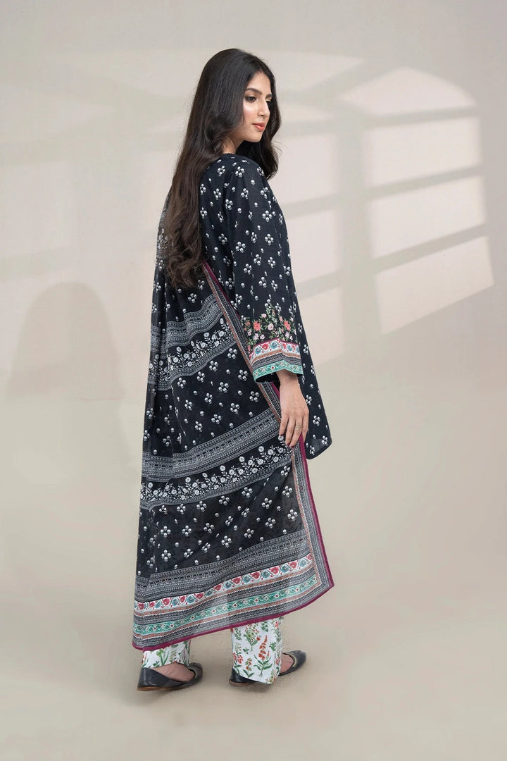 3PC Printed Unstitched Lawn Suit KLA-3273 Printed KHAS STORES 
