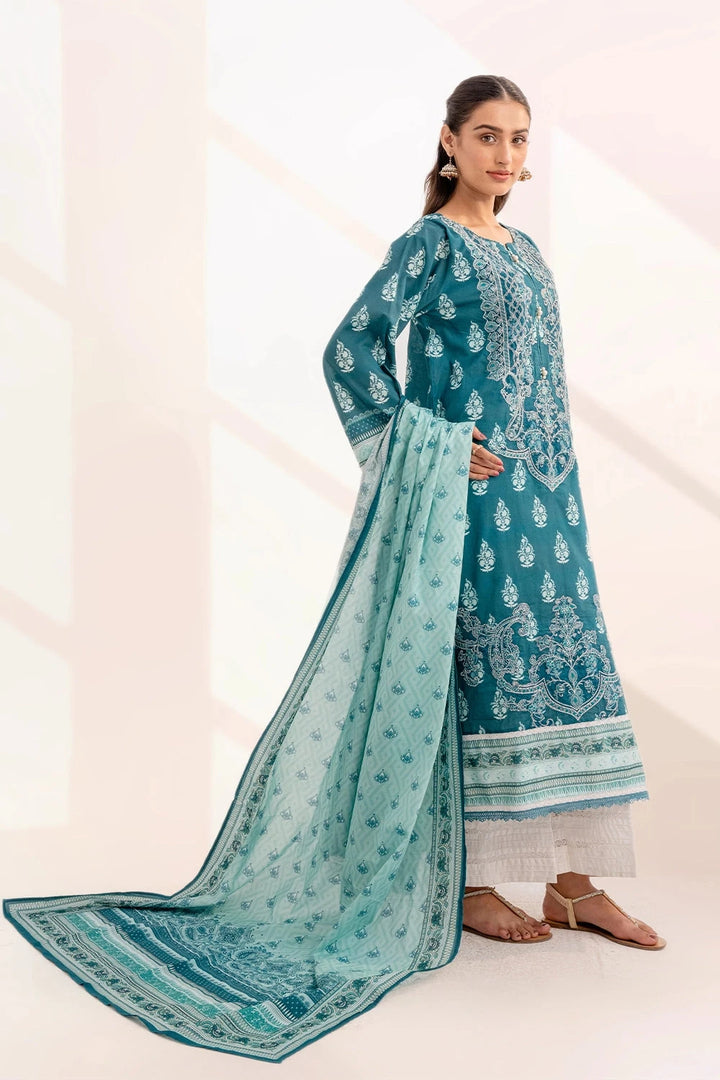 3PC Stitched Embroidered Lawn Suit KL-RTW-3342 KHAS STORES 