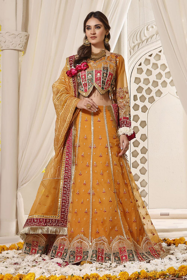 3PC Unstitched Embroidered Chiffon Suit KNAC-2247 Chiffon Collection KHAS STORES 