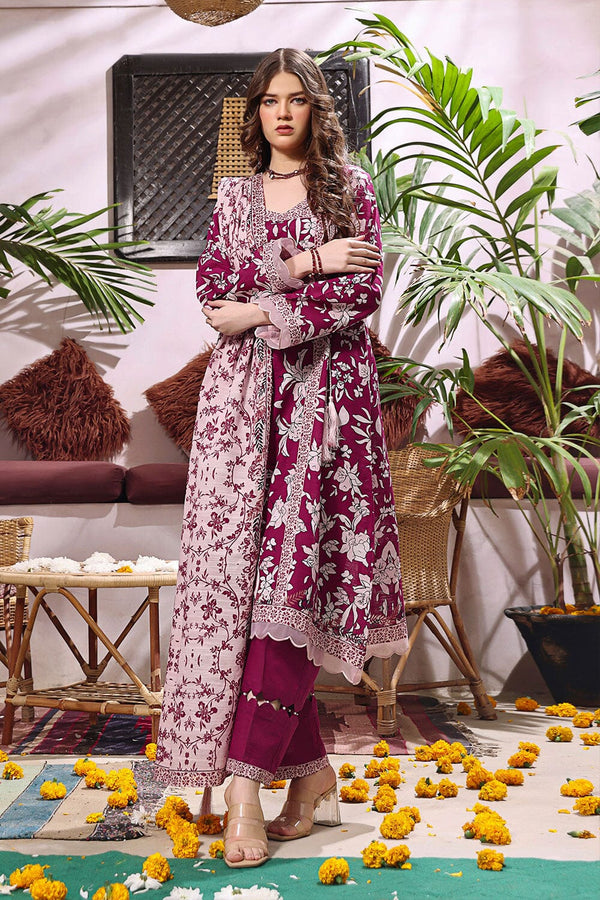 3PC Unstitched Khaddar Suit KKH-2257 KHAS STORES 