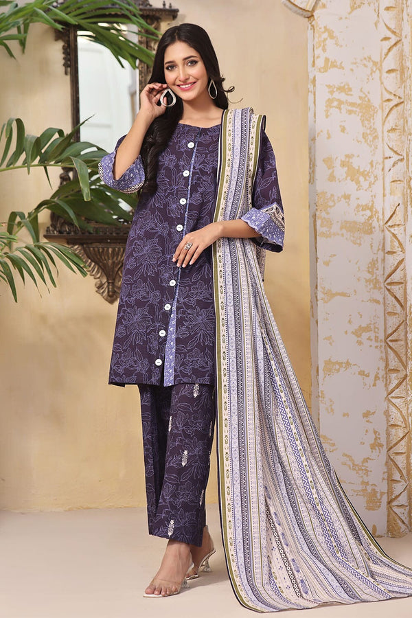 3PC Unstitched Khaddar Suit KKH-2265 KHAS STORES 