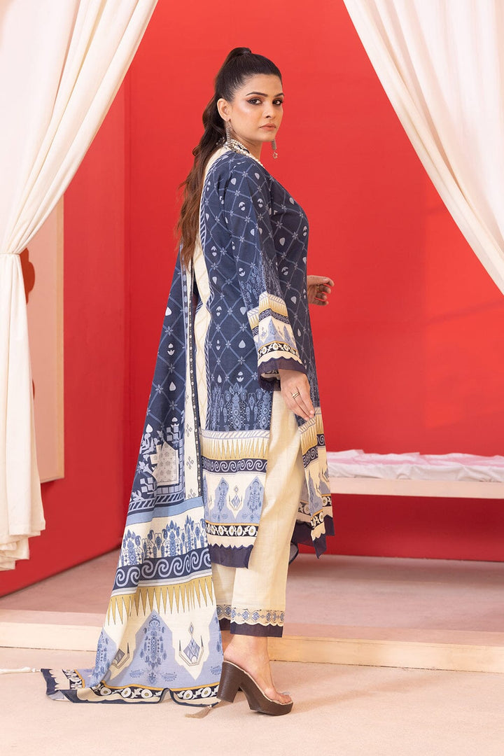 3Pcs Unstitched Khaddar KKH-2332 KHAS STORES 