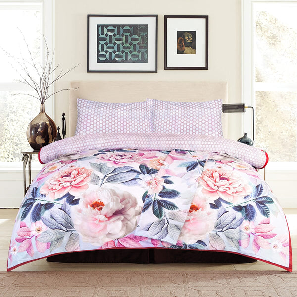 BED SET FALICITY-Queen Home Collection 2021 HOMBEDCLU 