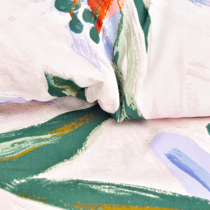 BED SET SERENE PETAL DREAMS - KING PRINTED RANGE 180 TC HOMBEDCLU 