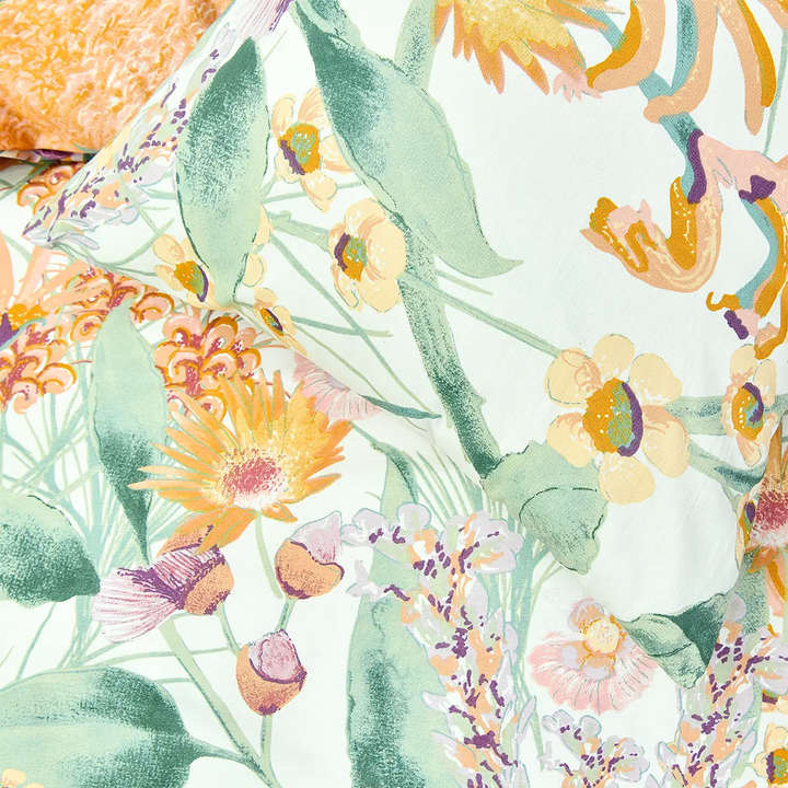 BED SET TRANQUIL BLOOM - KING PRINTED RANGE 180 TC HOMBEDCLU 