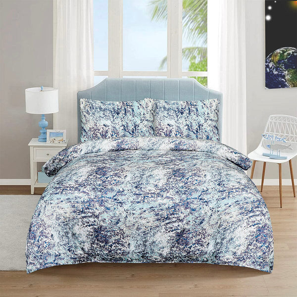 BED SHEET ABSTRACT-KING Home Collection 2021 HOMBEDCLU 