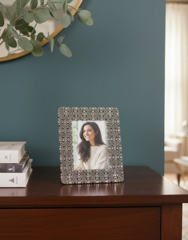 Embellished Crystal Photo Frame Decor KHAS STORES 