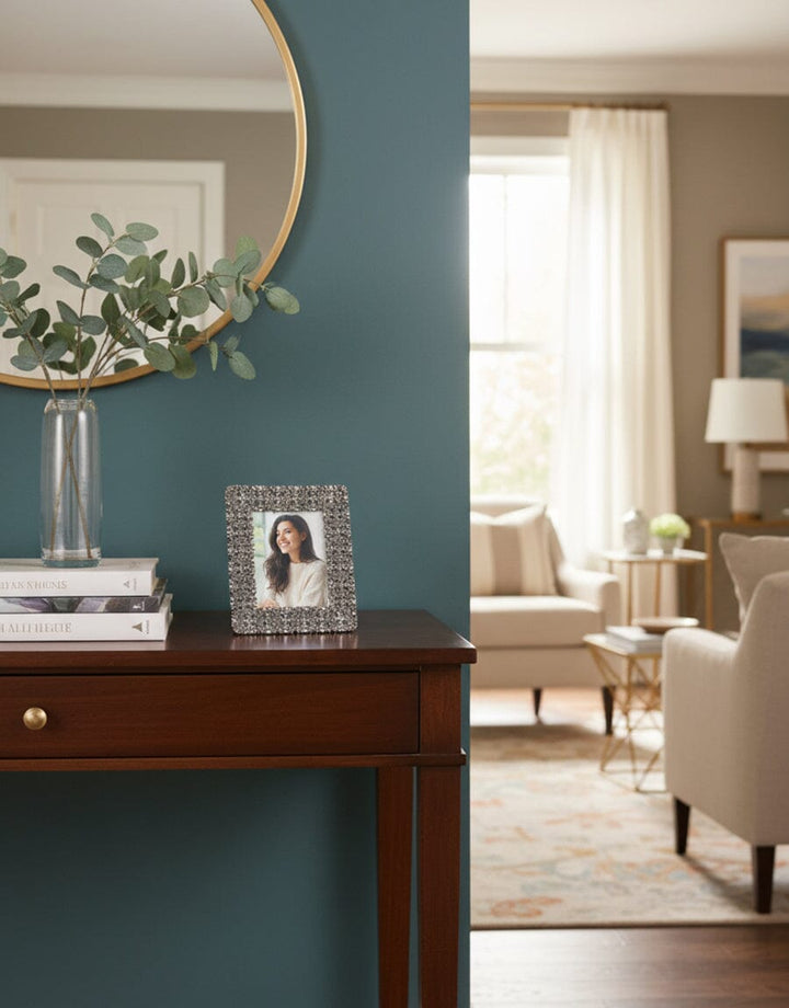 Embellished Crystal Photo Frame Decor KHAS STORES 