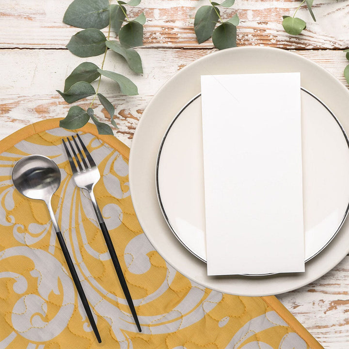 Kitchen Linen SARIQ YELLOW Kitchen Accessories HOMKITLIN 