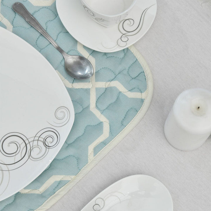 Kitchen Linen STEPPEN CYAN Kitchen Accessories HOMKITLIN 