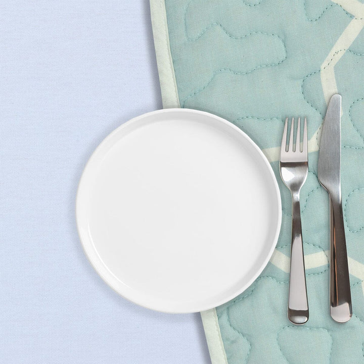 Kitchen Linen STEPPEN CYAN Kitchen Accessories HOMKITLIN Table Runner 