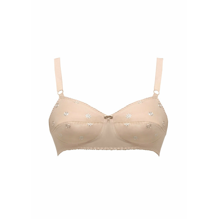 lavender - Cotton Padded Non Wired Full Coverage Bra BRAS Espico.pk 