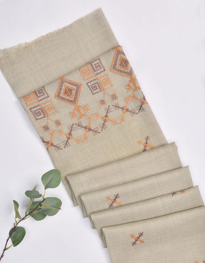 Machine Embroidery SHAWL S-004 Apparel & Accessories KHAS STORES 
