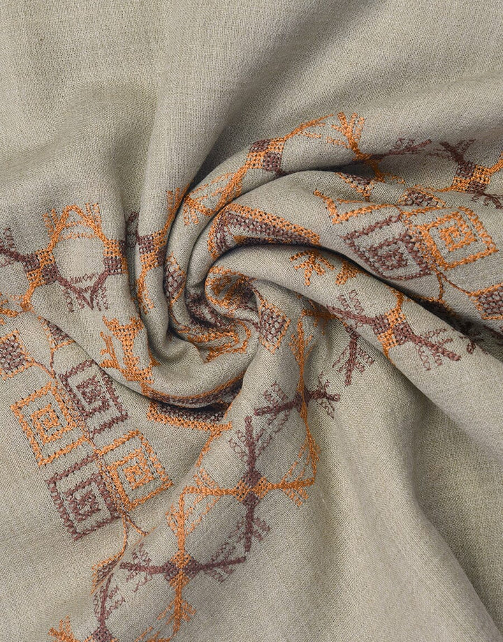 Machine Embroidery SHAWL S-004 Apparel & Accessories KHAS STORES 